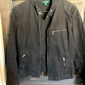 Black Ralph Lauren denim jacket